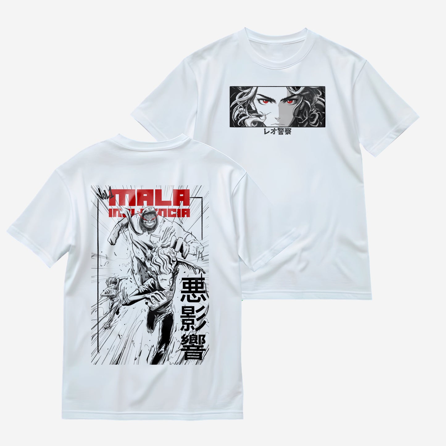 Camisa Mala Influencia - Edicion Blanca