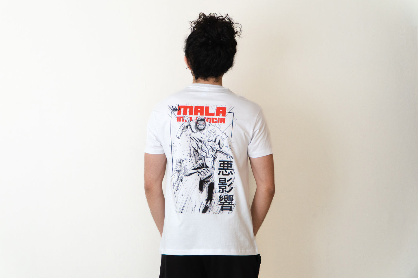 Camisa Mala Influencia - Edicion Blanca